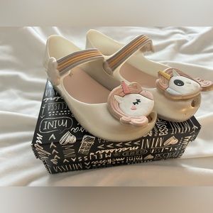 Girls Mini Melissa Unicorn Shoes